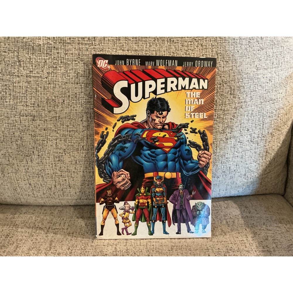 Superman The‎ Man of Steel Vol 5 TPB DC Comics John Byrne Marv Wolfman Softcover